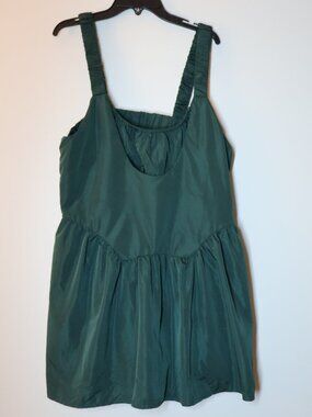 Green TCEC Active Romper Summer Athletic Vacation Pickleball Tennis Sport M